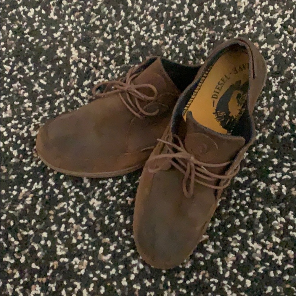 Diesel leather boots